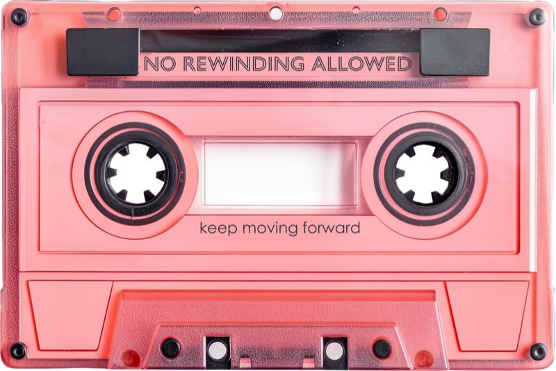 No Rewinding Cassette Tape